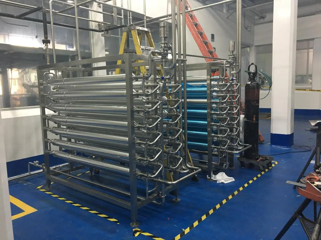 Pasteurizador para pulpa de frutas